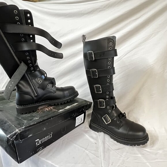 Brand New Demonia Riot 20 Men's Boots - Picture 2 of 3